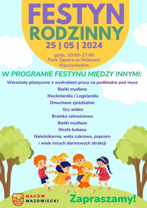 Festyn Rodzinny - 25.05.2024 r.
