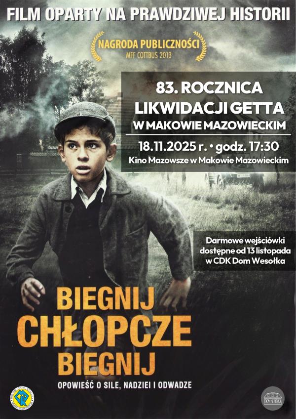 83. ROCZNICA LIKWIDACJI GETTA W MAKOWIE MAZOWIECKIM